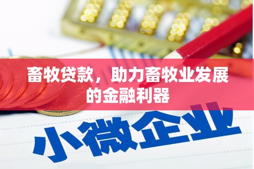 团风畜牧贷款，助力畜牧业发展的金融利器