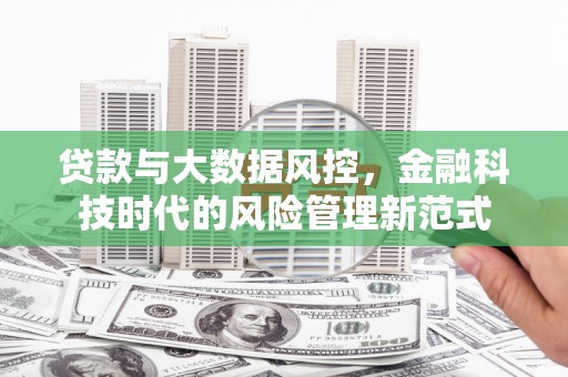 团风贷款与大数据风控，金融科技时代的风险管理新范式