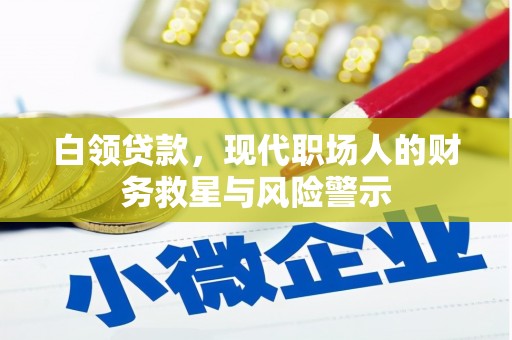 团风白领贷款，现代职场人的财务救星与风险警示