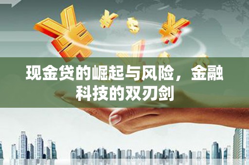 团风现金贷的崛起与风险，金融科技的双刃剑