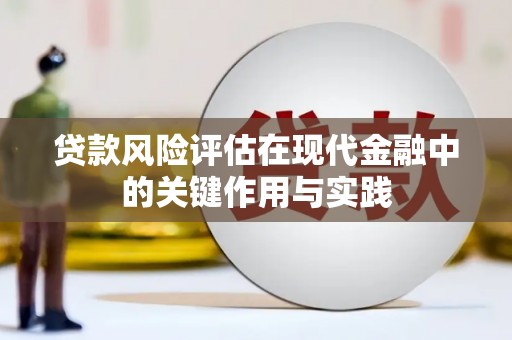 团风贷款风险评估在现代金融中的关键作用与实践