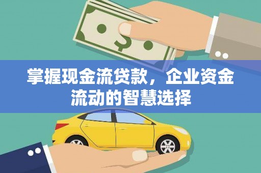 团风掌握现金流贷款，企业资金流动的智慧选择