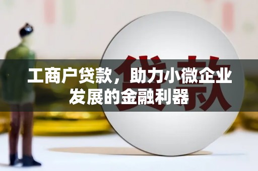 团风工商户贷款，助力小微企业发展的金融利器