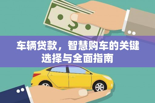 团风车辆贷款，智慧购车的关键选择与全面指南