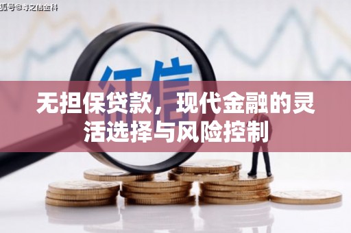 团风无担保贷款，现代金融的灵活选择与风险控制