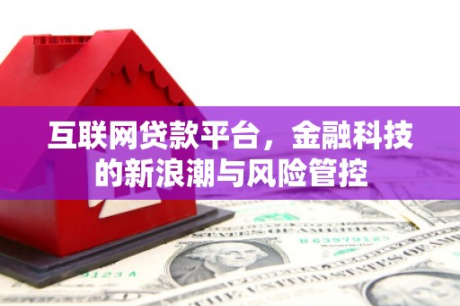 团风互联网贷款平台，金融科技的新浪潮与风险管控